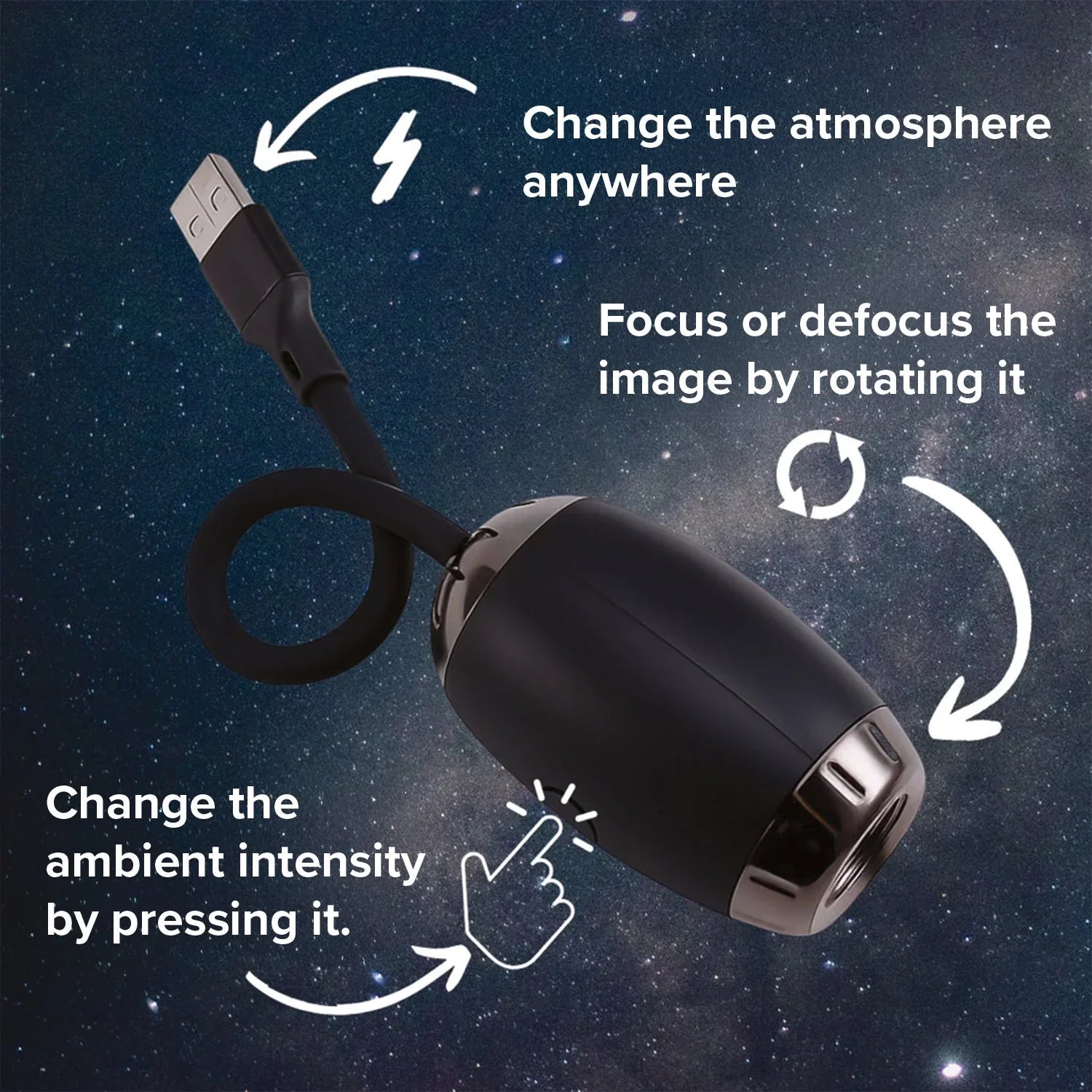 The Home Plug™ Galaxy Projector